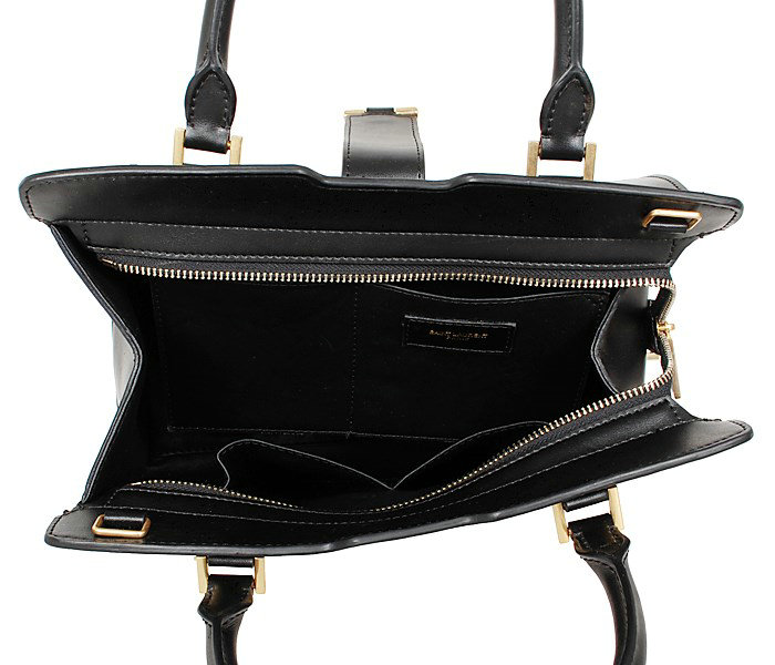 1:1 YSL small cabas chyc calfskin leather bag 8336 black